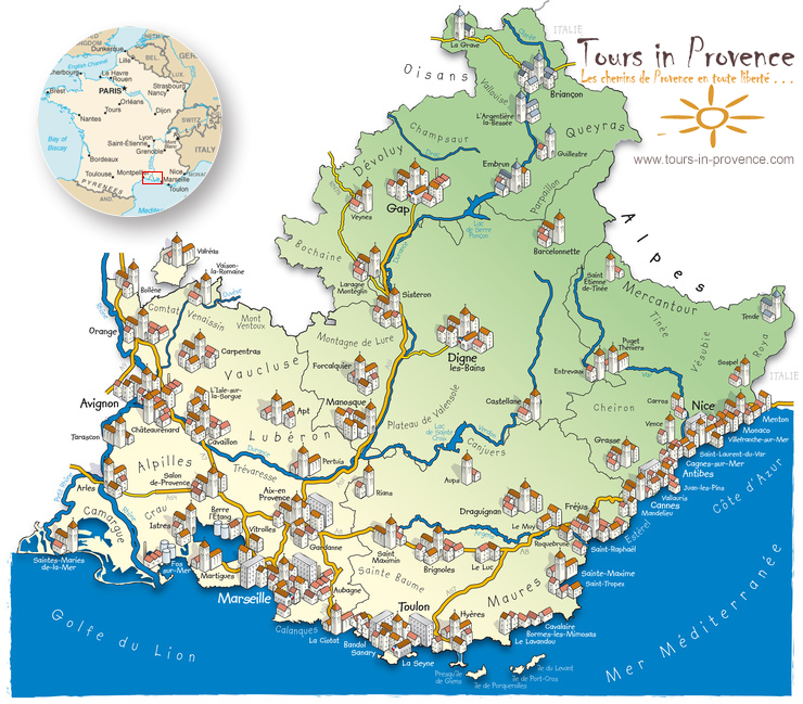 plan de la tour provence