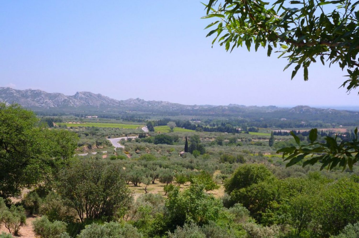 Les Alpilles cadena de montañas