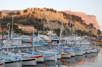 Coucher de soleil à Cassis